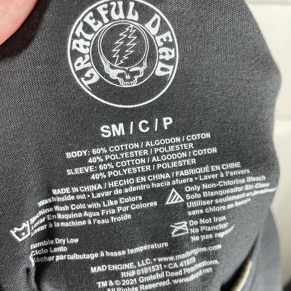 Greatful Dead Long Sleeve T Shirt Sz S - Picture 2 of 8